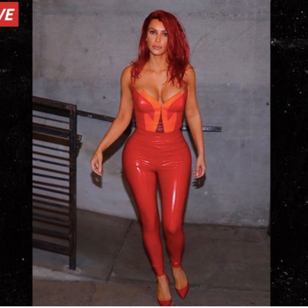 Custom Vex Latex two pieces (inspired by Kim K).